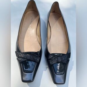 CASADEI Black leathers flats